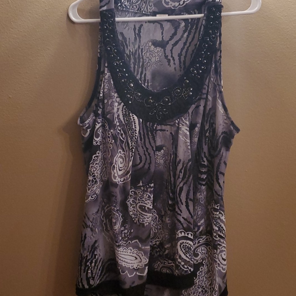 Beautifully maintained black embellished top